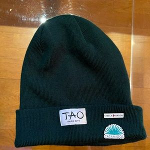 RARE TAO PARK CITY BEANIE: TAO SUNDANCE HAT Merch Casamigos Stella Artois pins
